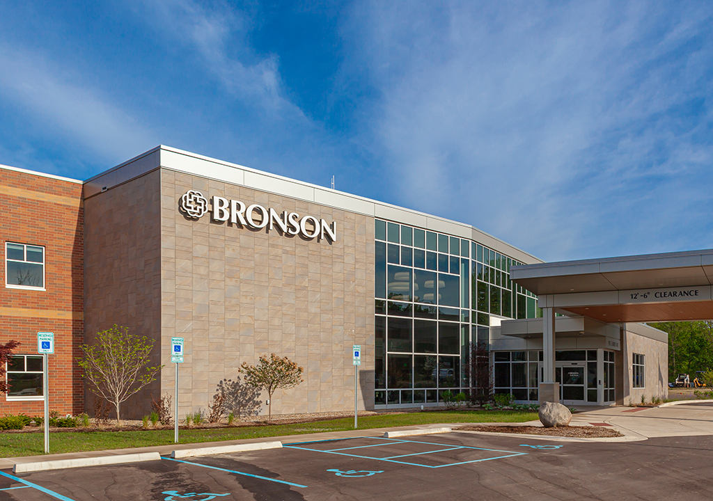 Bronson South Haven Hospital- East Façade